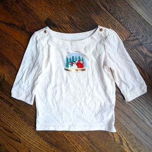 Janie and Jack Winter Top